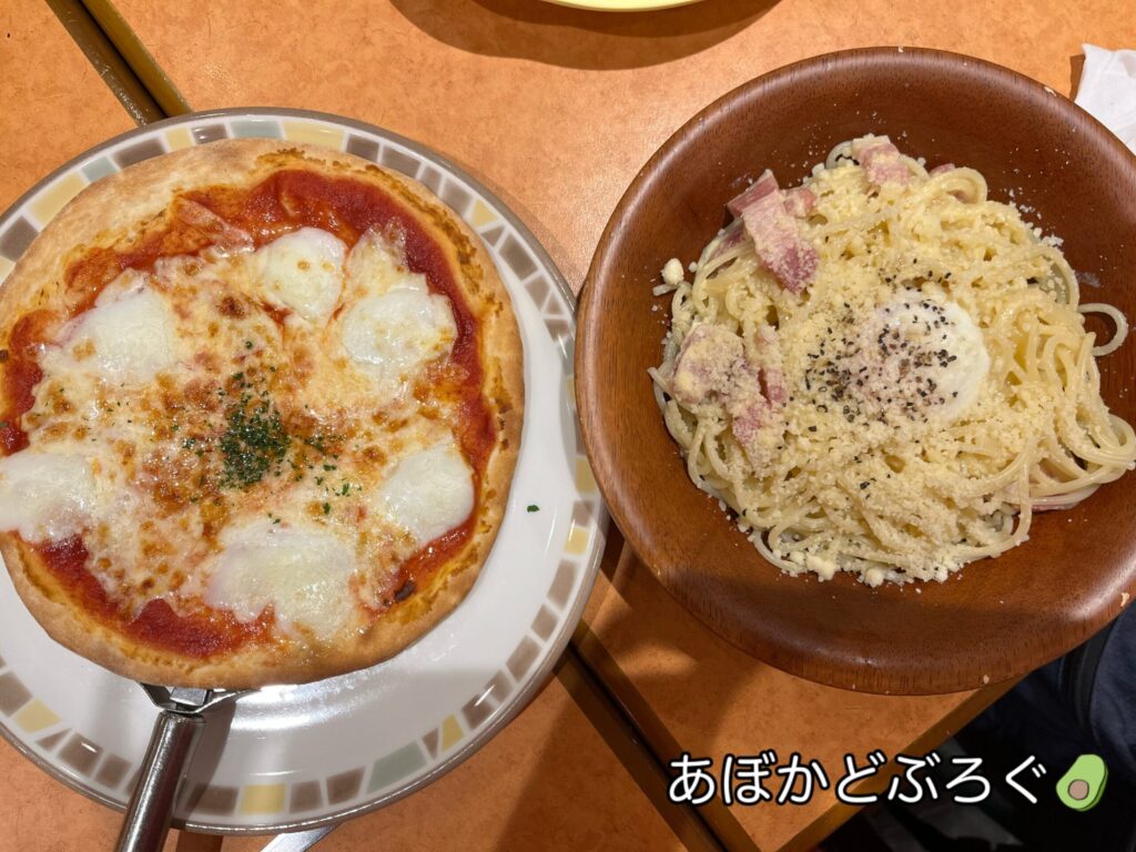 サイゼリヤ　料理